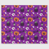 Halloween Wrapping Paper Geschenkpapier (Flach)