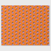 Halloween Wrapping Paper Geschenkpapier (Flach)