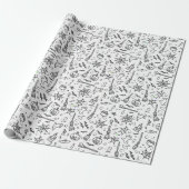 Halloween Wrapping Paper Geschenkpapier (Ungerollt)