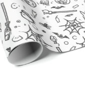 Halloween Wrapping Paper Geschenkpapier (Rolleneckpunkt)