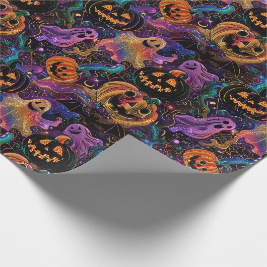 Halloween Wrapping Paper Geschenkpapier (Ecke)