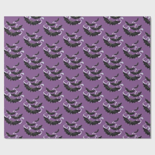 Halloween Wrapping Paper Geschenkpapier (Flach)