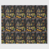 Halloween Wrapping Paper Geschenkpapier (Flach)