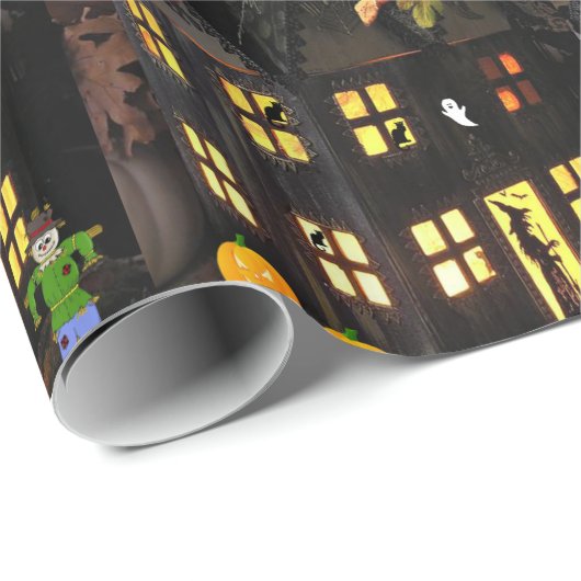 Halloween Wrapping Paper Geschenkpapier (Rolleneckpunkt)