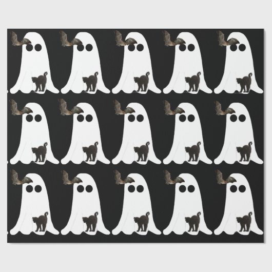 Halloween Wrapping Paper Geschenkpapier (Flach)