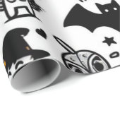 Halloween Wrapping Paper Geschenkpapier (Rolleneckpunkt)