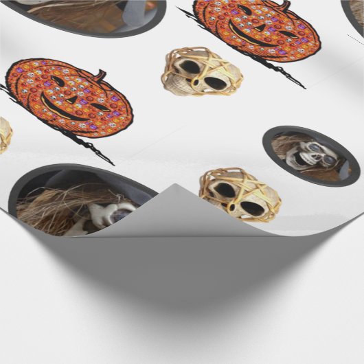 Halloween Wrapping Paper Geschenkpapier (Ecke)
