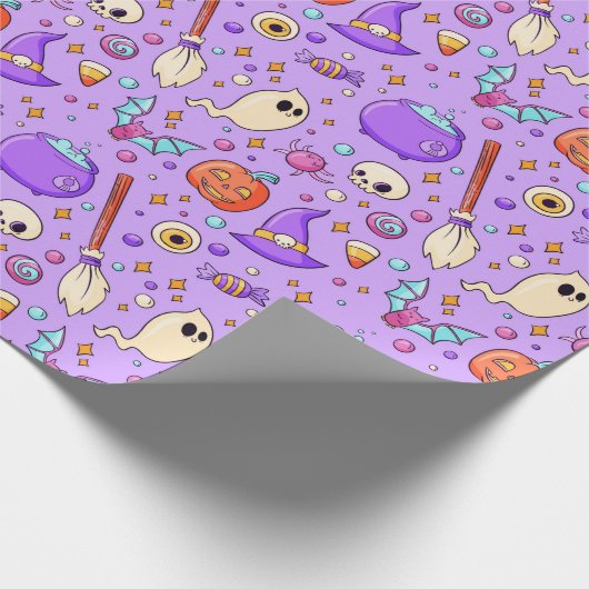 Halloween Wrapping Paper Geschenkpapier (Ecke)