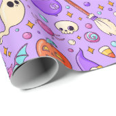 Halloween Wrapping Paper Geschenkpapier (Rolleneckpunkt)