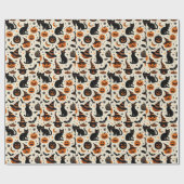 Halloween Wrapping Paper Geschenkpapier (Flach)