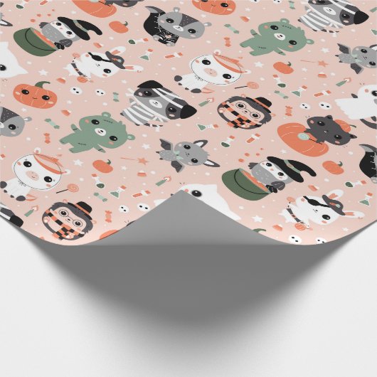Halloween Wrapping Paper Geschenkpapier (Ecke)