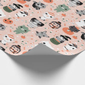Halloween Wrapping Paper Geschenkpapier (Ecke)