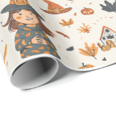 Halloween Wrapping Paper Geschenkpapier (Rolleneckpunkt)
