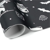 Halloween Wrapping Paper Geschenkpapier (Rolleneckpunkt)