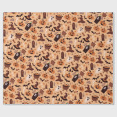 Halloween Wrapping Paper Geschenkpapier (Flach)