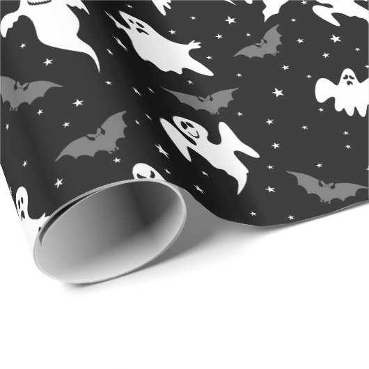 Halloween Wrapping Paper Geschenkpapier (Rolleneckpunkt)