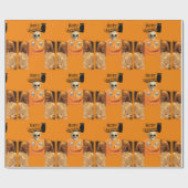 Halloween Wrapping Paper Geschenkpapier (Flach)