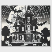 Halloween Wrapping Paper Geschenkpapier (Flach)