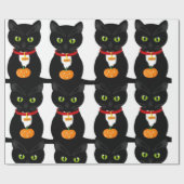 Halloween Wrapping Paper Geschenkpapier (Flach)