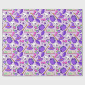 Halloween Wrapping Paper Geschenkpapier (Flach)