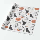 Halloween Wrapping Paper Geschenkpapier (Ungerollt)