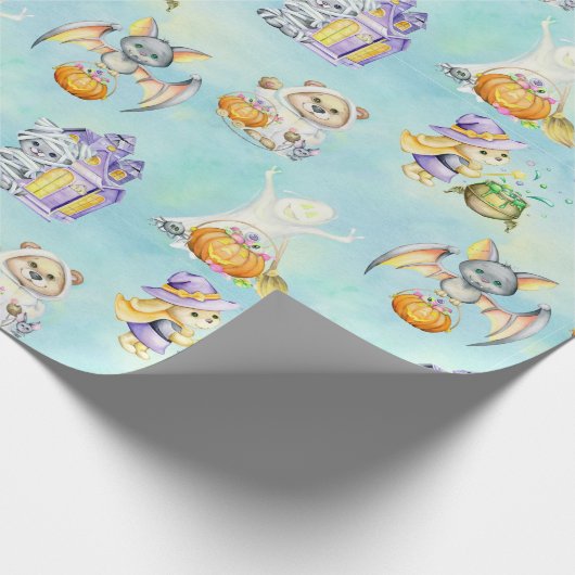 Halloween Wrapping Paper Geschenkpapier (Ecke)