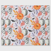 Halloween Wrapping Paper Geschenkpapier (Flach)