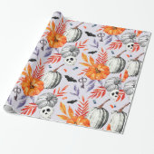 Halloween Wrapping Paper Geschenkpapier (Ungerollt)