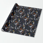 Halloween Wrapping Paper Geschenkpapier (Ungerollt)