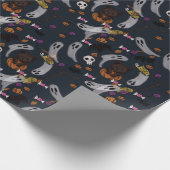 Halloween Wrapping Paper Geschenkpapier (Ecke)