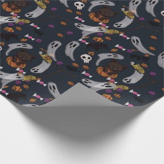 Halloween Wrapping Paper Geschenkpapier (Ecke)