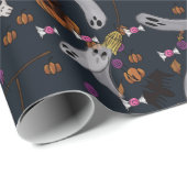 Halloween Wrapping Paper Geschenkpapier (Rolleneckpunkt)
