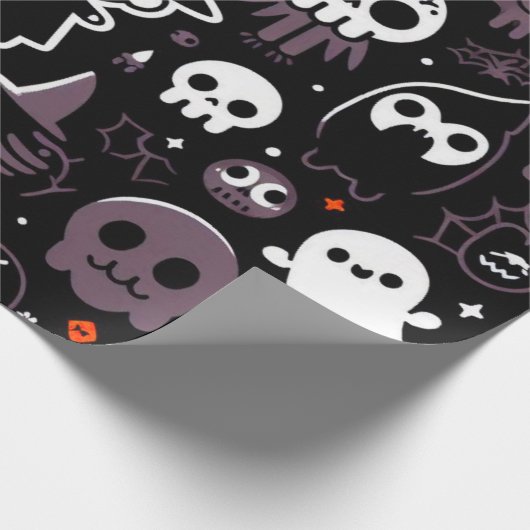 Halloween Wrapping Paper Geschenkpapier (Ecke)