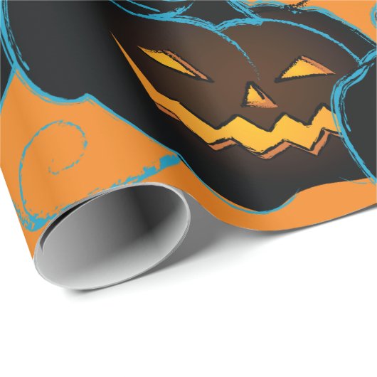 Halloween Wrapping Paper Geschenkpapier (Rolleneckpunkt)