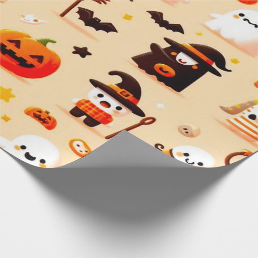 Halloween Wrapping Paper Geschenkpapier (Ecke)