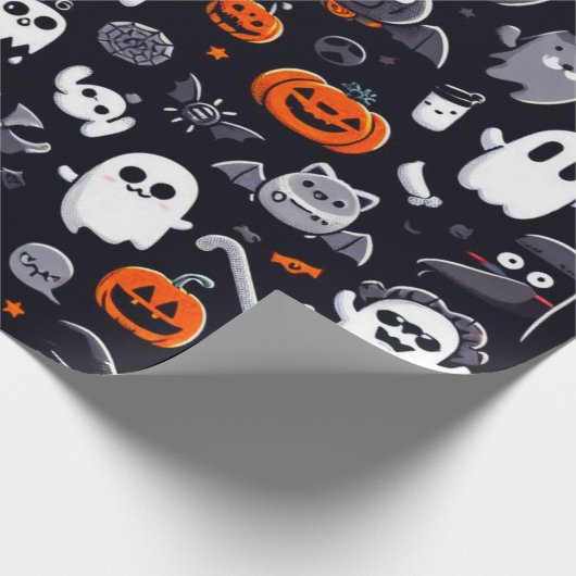 Halloween Wrapping Paper Geschenkpapier (Ecke)