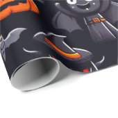 Halloween Wrapping Paper Geschenkpapier (Rolleneckpunkt)