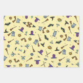 Halloween Wrapping Paper Geschenkpapier Set (Vorderseite 3)