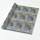 Halloween Wrapping Paper, Goblin Geschenkpapier (Ungerollt)