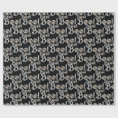 Halloween Wrapping Paper Niedlich BOO Geschenkpapi Geschenkpapier (Flach)