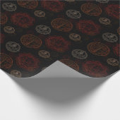 Halloween Wrapping Paper Nr. 4 mit magischen Siege Geschenkpapier (Ecke)