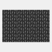 Halloween Wrapping Paper Sheets Geschenkpapier Set (Vorderseite 3)