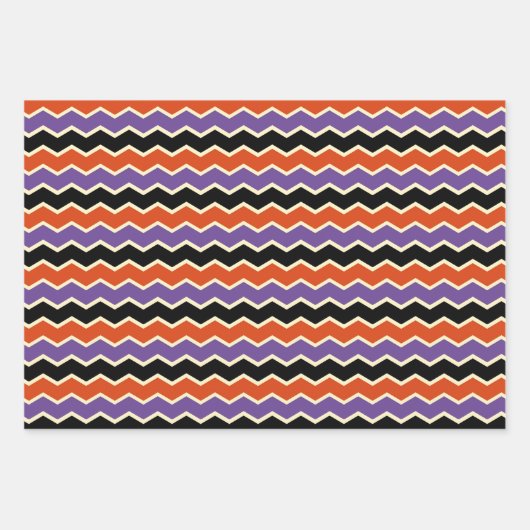 Halloween Wrapping Paper Sheets Geschenkpapier Set (Vorderseite 3)