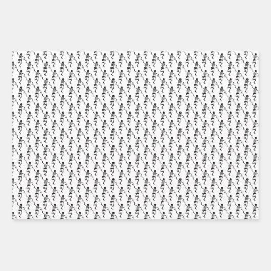 Halloween Wrapping Paper Sheets Geschenkpapier Set (Vorderseite 3)