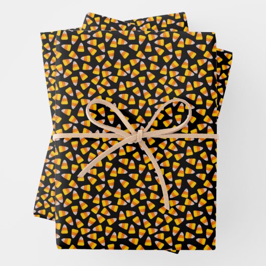 Halloween Wrapping Paper Sheets Geschenkpapier Set (Beispiel)