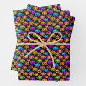 Halloween Wrapping Paper Sheets Geschenkpapier Set (Beispiel)