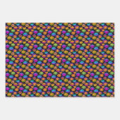 Halloween Wrapping Paper Sheets Geschenkpapier Set (Vorderseite)