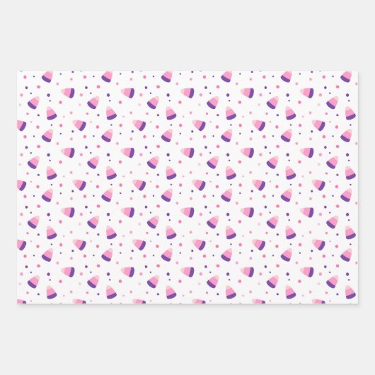 Halloween Wrapping Paper Sheets Set 3 Geschenkpapier Set (Vorderseite 3)