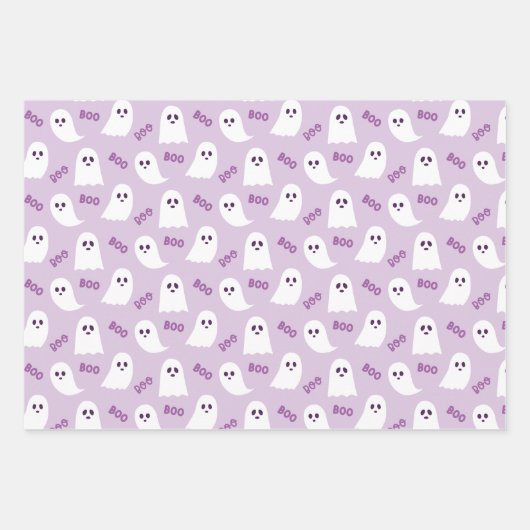 Halloween Wrapping Paper Sheets Set 3 Geschenkpapier Set (Vorderseite 3)