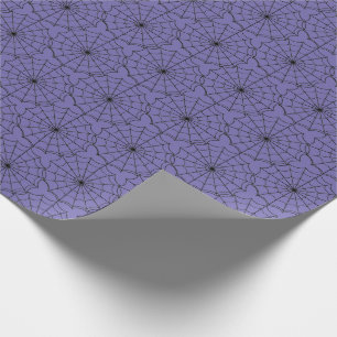 Halloween Wrapping Paper-Spider Webs Geschenkpapier